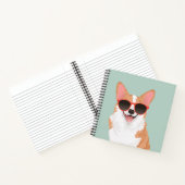 Carnet Cute Smiling Pembroke Welsh Corgi pour Amoureux de (Intérieur)