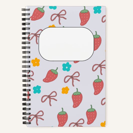 Carnet Cute Strawberry Notebook (Recto)