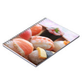 Carnet Cute Sushi Harmony – Soft Notebook by SUSHIMI (Côté gauche)
