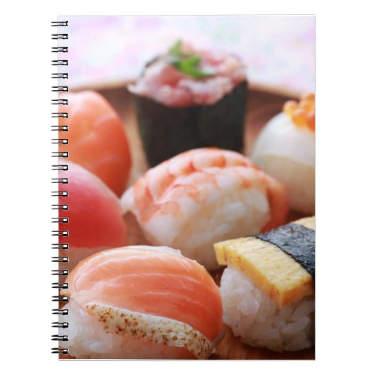 Carnet Cute Sushi Harmony – Soft Notebook by SUSHIMI (Devant)