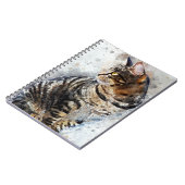 Carnet Cute Tabby Cat (Côté gauche)