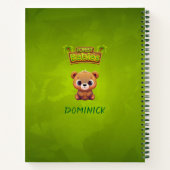Carnet Cute Teddy Bear Jungle Welcome Animal Wildlife 🐻 (Dos)