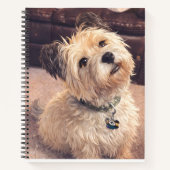 Carnet Cute Terrier Dog Small Notepad (Devant)