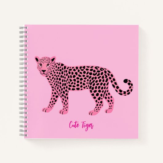 Carnet Cute Tiger Notebook (Devant)