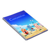 Carnet Cute Tiny Beach Shacks Thunder_Cove (Côté Droit)