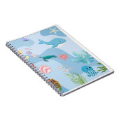 Carnet Cute Under the Sea Friends-under-water thème (Côté Droit)