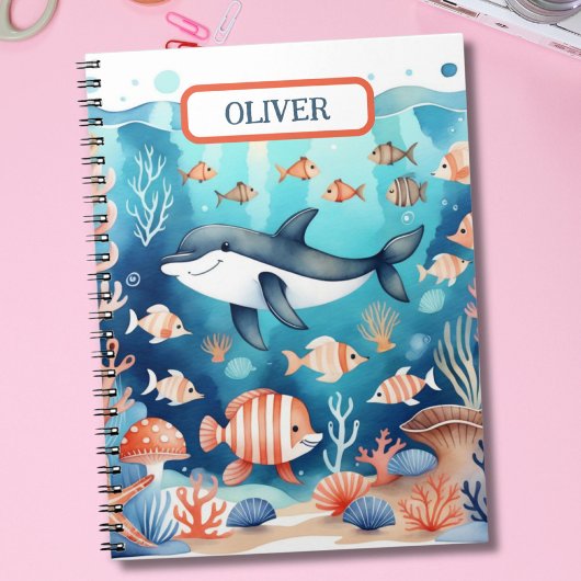 Carnet Cute Under the Sea Marine Life