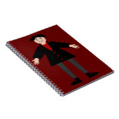 Carnet Cute Vampire Halloween (Côté Droit)