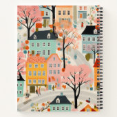 Carnet Cute Village House Motif (Dos)