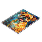 Carnet Cute Whimser Boxer Puppy (Côté gauche)