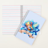 Carnet Cute Whimsical Floral Doux Rêves Dormir Fée (À l'intérieur)