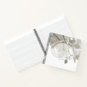 Carnet Cute white orchids (Intérieur)