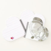 Carnet Cute white orchids (Intérieur)