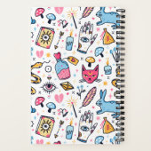 Carnet Cute Witchy Witchcraft Magique Spires (Verso)