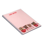 Carnet Cute Yorkie Teacup Valentine’s Day Notebook (Côté Droit)