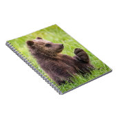 Carnet Cutest Baby Animals | Brown Bear Cub Wave (Côté Droit)