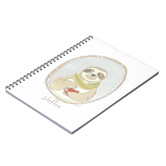 Carnet Cutie caféinée | Emplacement (Côté gauche)