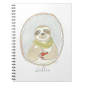 Carnet Cutie caféinée | Emplacement (Devant)