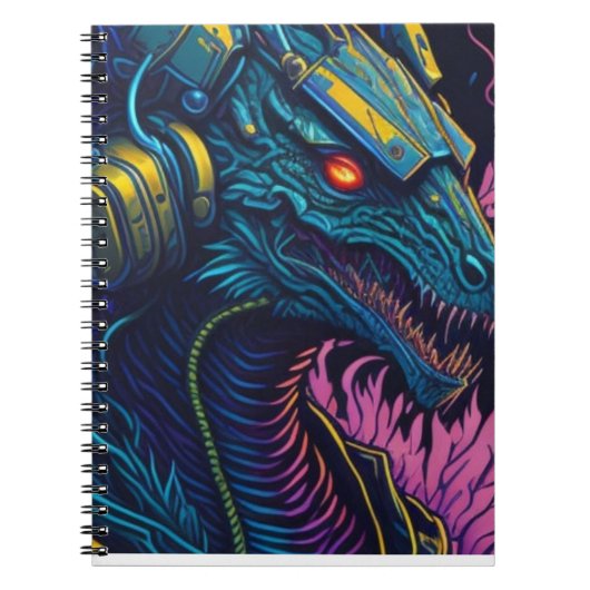 Carnet Cyber Dragon (Devant)