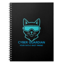 Cyber Guardian Neon Cat - Technologie professionne