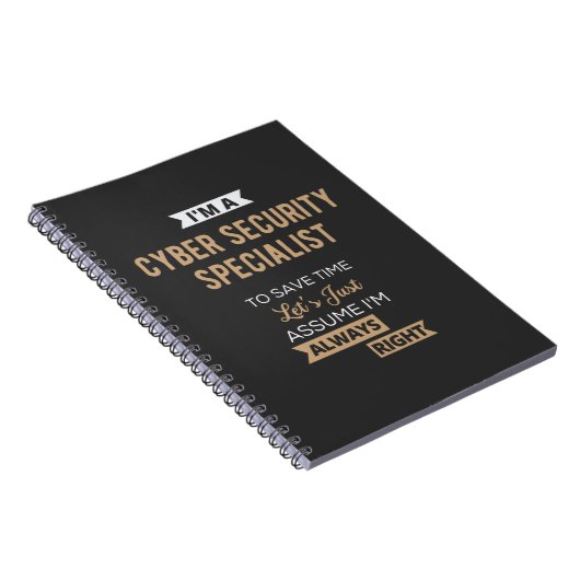 Carnet Cyber Security Specialist (Côté Droit)