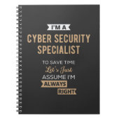 Carnet Cyber Security Specialist (Devant)