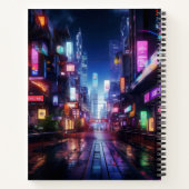 Carnet Cyberpunk City Night (Dos)