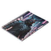 Carnet Cyberpunk Demon Samurai (Côté gauche)