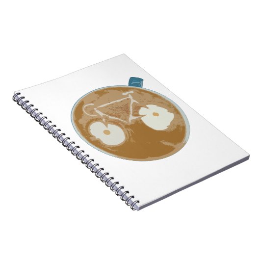 Carnet Cyclisme Art Latte (Côté Droit)