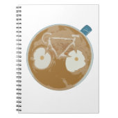 Carnet Cyclisme Art Latte (Devant)