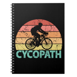 Carnet Cycliste Cycliste amusant Cycopath