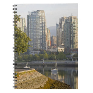 Carnet Cycliste le long de Seawall Trail dans le centre-v