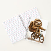 Carnet Cycliste souriant (Intérieur)