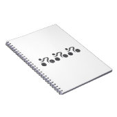 Carnet Cyclistes en gris (Côté Droit)