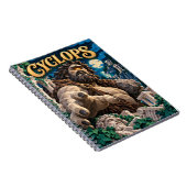 Carnet Cyclope, Monstre de découpe de papier (Côté Droit)