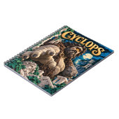 Carnet Cyclope, Monstre de découpe de papier (Côté gauche)