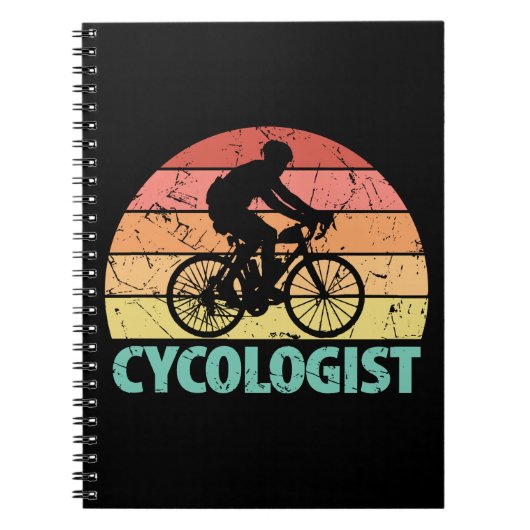 Carnet Cycologiste Funny Cycling (Devant)