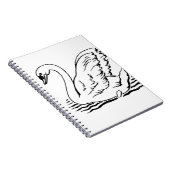 Carnet Cygne gracieux (Côté Droit)