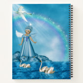 Carnet Cygnes Blanches Et Angel (Dos)