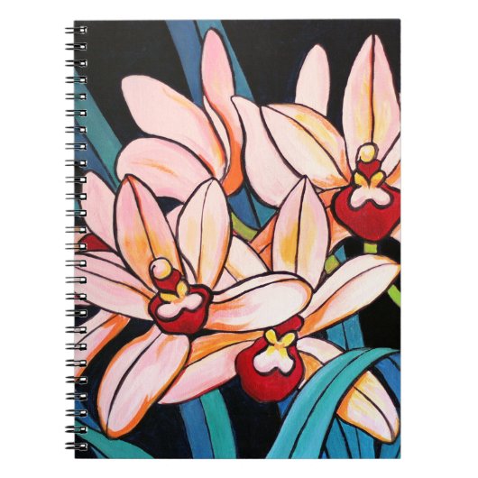 Carnet Cymbidiums (Devant)
