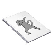 Carnet Dabbing Scottish Fold Cat (Côté Droit)