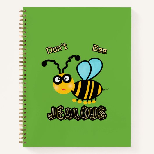 Carnet d'abeilles amusant (Devant)