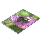 Carnet d'abeilles et de chardon (Côté gauche)