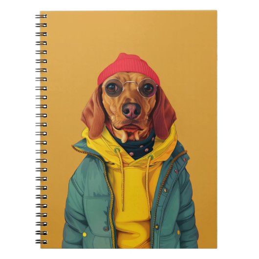 Carnet Dachshund (Devant)