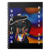 CARNET DACHSHUND  (Devant)