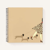 Carnet Dachshund (Devant)