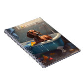 Carnet Dachshund Bathtime Fun (Côté Droit)