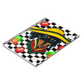 CARNET DACHSHUND CUISINIER MEXIQUE (Côté gauche)