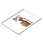 Carnet Dachshund Extra Long et Extra Mignon (Côté gauche)