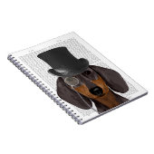 Carnet Dachshund, Hound officiel et Casquette (Côté Droit)